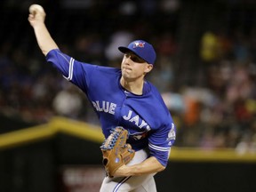 Toronto Blue Jays starting pitcher Aaron Sanchez allowed just one run and six hits in seven innings in a 5-1 win over the Arizona Diamondbacks on Tuesday.