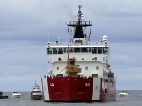 A file photo of a U.S. Coast Guard ship. A ‘hoax caller’ originating in Annapolis, Maryland has made 28 false distress calls over the past few years.