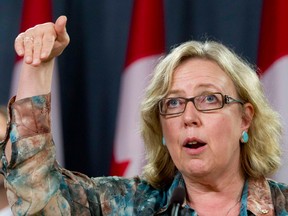 Green Party Leader Elizabeth May: opposes her party's position on Israel