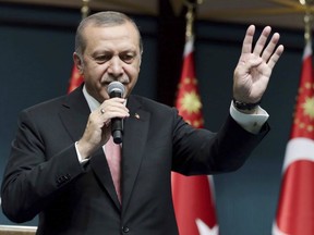 Erdogan declared a three-month state of emergency following a botched coup attempt, declaring he would rid the military of the "virus" of subversion.