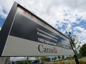 The Communications Security Establishment building on Ottawa.