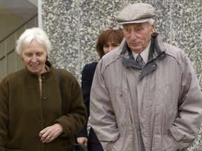 Helmut Oberlander, with his wife Margaret, shown in 2004.
