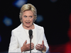 Hillary Clinton speaks at the final night of the Democratic National Convention on July 28, 2016 in Philadelphia.