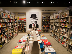 A view of the new Sherway Gardens Indigo Books store in Mississauga