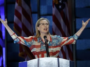 Streep at Tuesday's DNC.