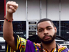Dallas police killer Micah Johnson gives a Black Power salute in an undated photo.