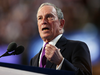 Michael Bloomberg says nasty things about Donald Trump at the Democratic National Convention on Wednesday.
