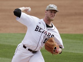 Jon Harris had already pitched 103 innings with Missouri State last season when he arrived in Vancouver.