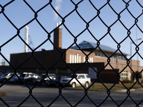 A 2013 file photo of the Ottawa-Carleton Detention Centre, where an specialized team was called to quell an uprising after inmates were suspected of drinking hooch.