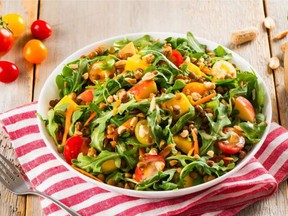 Try this Peanuts and Pulses Summer Salad as a side with grilled salmon or chicken or as a satisfying vegetarian main course.