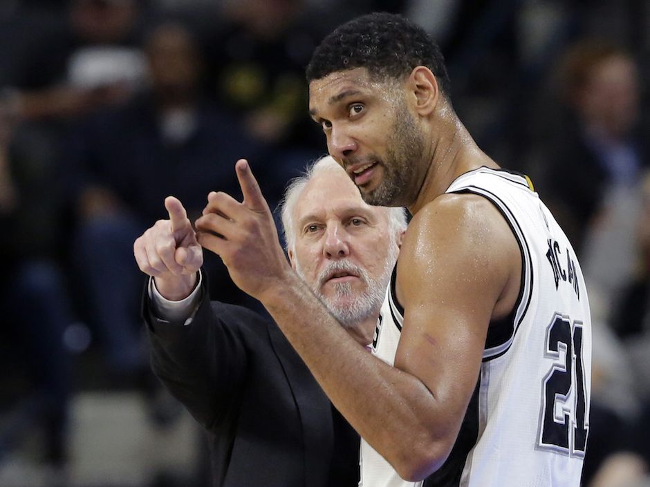Tim Duncan - Greatest job I've ever had is being their dad. Happy