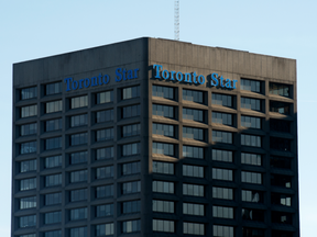 The Toronto Star's head offices at the base of Yonge Street in Toronto.