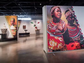 The "Empowering Women: Artisan Co-operatives that Transform Communities" exhibition is shown at the Canadian Museum for Human Rights in Winnipeg.