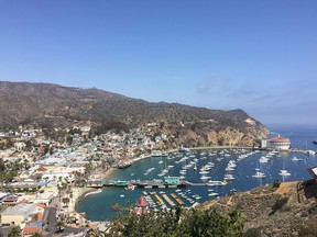 Scenic Catalina Island is reachable by ferry from Long Beach.