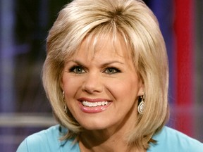 In this May 18, 2010 file photo, TV personality Gretchen Carlson appears on the set of "Fox & friends" in New York.
