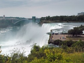 A view from Goat Island.