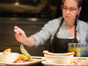 Jessica Pelland, executive chef at Calgary's Charbar, is pictured in a Sept. 18, 2015 file photo.