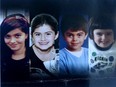 Alison Azer's four abducted children. From left: Sharvahn, 11; Rojevahn, 10; Dersim, 7, and Meitan, 4