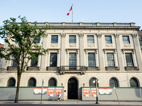 The former U.S. embassy building at 100 Wellington St. in Ottawa was the first purpose-built embassy in Canada.