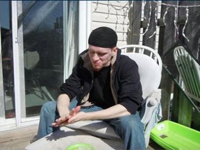 Terror suspect Aaron Driver, who died in a confrontation with police in Strathroy, Ont., on Wednesday, Aug. 11, 2016, is seen in an undated photo posted on Facebook.