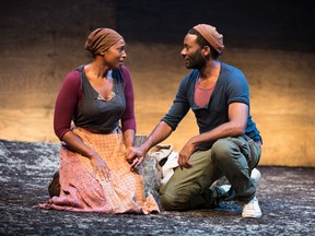 Lisa Berry and Daren A. Herbert in Father Comes Home From The Wars.