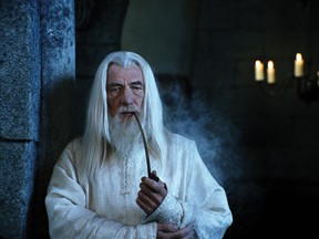 Sir Ian McKellen, who plays Gandalf in The Lord Of The Rings and Hobbit series.