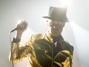 Gord Downie leads a Tragically Hip concert at the Scotiabank Saddledome in Calgary, Alta., on Monday, Aug. 1, 2016. The show was part of the iconic band's final tour, happening in the wake of Downie's incurable brain cancer diagnosis.