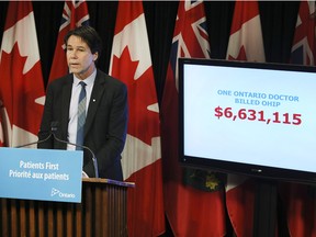 Dr. Eric Hoskins blames doctors for billing too much.