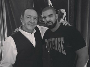 Kevin Spacey and Drake in Washington, D.C.