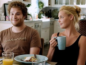 Rogen and Heigl, in not so better times.