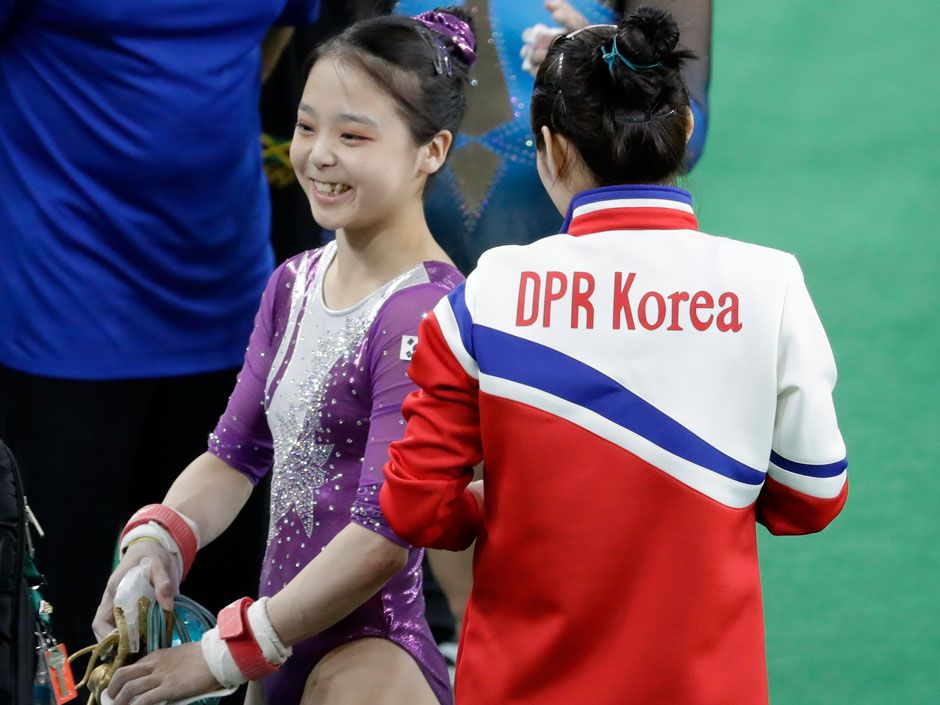 Keeping it Rio North Korea and South Korea reunite for a brief moment in Olympic selfie