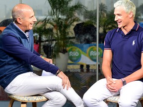 Ryan Lochte talks to NBC's Matt Lauer about being robbed in Rio.