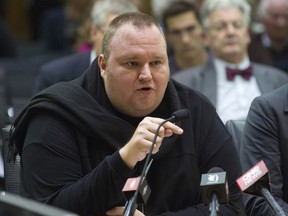 Internet entrepreneur Kim Dotcom, seen a July photo, has won the right to film and livestream his extradition appeal, which began Monday, Aug. 29, 2016,  at New Zealand's High Court in Auckland.