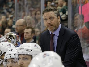 Patrick Roy resigned Thursday as Colorado Avalanche head coach and vice-president of hockey operations.