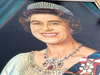 The large portrait of Queen Elizabeth II, which used to hang in the Winnipeg Arena.