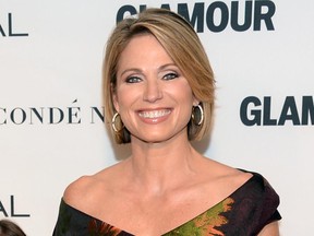 A 2015 file photo of Amy Robach, a co-anchor on Good Morning America