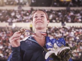 The Bloc Québécois released a video of an athlete winning a medal for an independent Quebec on Aug. 4, 2016 timed with the opening of the Olympics in Rio.