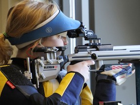 Three years ago, then-high junior Ginny Thrasher was the 45th-best junior air rifle shooter in the U.S. Now she's an Olympic champion.