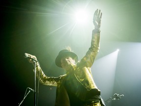 Gord Downie leads a Tragically Hip concert at the Scotiabank Saddledome in Calgary, Alta., on Monday, Aug. 1, 2016. The show was part of the iconic band's final tour, happening in the wake of Downie's incurable brain cancer diagnosis.