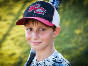 This June 2016 photo provided by David Strickland shows Caleb Thomas Schwab, the son of Scott Schwab, a Kansas state lawmaker from Olathe. Caleb died Sunday, Aug. 7, 2016, while riding the Verruckt, a waterslide that's billed as the world's largest, at the Schlitterbahn Waterpark in Kansas City, Kan.