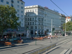 The men allegedly took the woman from Schwedenplatz to her apartment and raped her.
