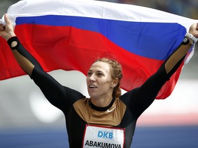 Maria Abakumova (pictured), who won silver in the women's javelin, and Denis Alexeev, who helped Russia's men's 4x400-metre relay team win bronze, have both been disqualified, the IOC said.