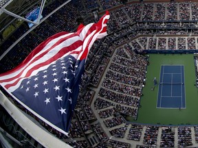 A general view of Arthur Ashe Stadium during the U.S. Open on Sept. 5.
