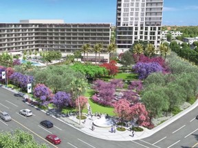 Developer Beny Alagem wants to combine two planned condo towers into a single building that would be the tallest in the Southern California enclave