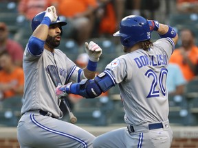 The Jays are less than even-money favourites (10-to-11) to win the American League East title.