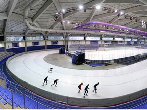 The Olympic Oval at the University of Calgary is one of several Olympic facilities still in use.