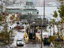 The entrance to CFB Halifax.