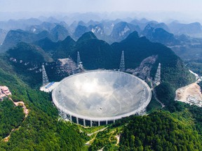 The telescope, which is in a majestic but impoverished part of Guizhou province, embodies China’s plans to rise as a scientific power.