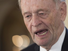 Former prime minister Jean Chrétien.