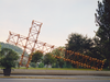 Forty years after then-mayor Jean Drapeau’s notorious assault on art, a project to
temporarily remount Pierre Ayot’s sculpture depicting the Mount Royal cross leaning on its side has run into similar controversy because of fears it may cause offence.